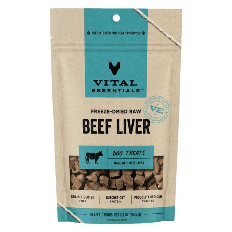Alternative view of Vital Essentials Beef Liver Freeze-Dried Dog Treats