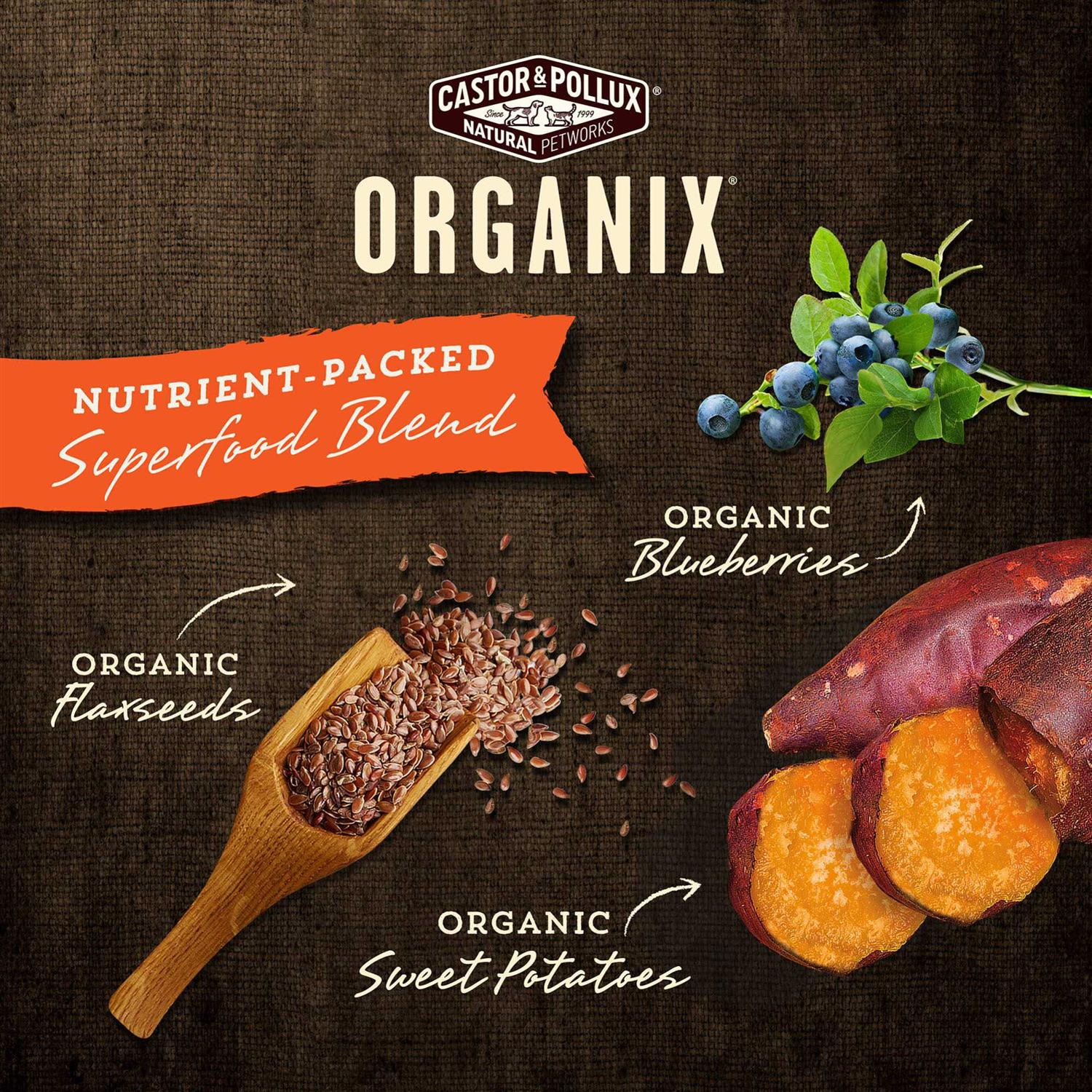 Alternative view of Castor & Pollux Organix Organic Chicken Recipe Dry Dog Food
