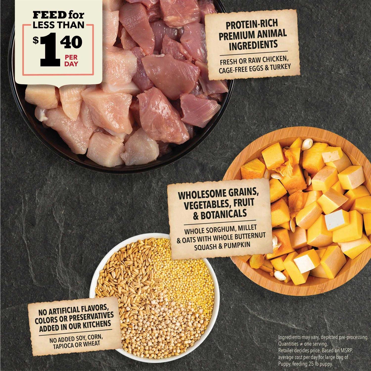 Alternative view of Acana Wholesome Grains Puppy Recipe Dry Dog Food