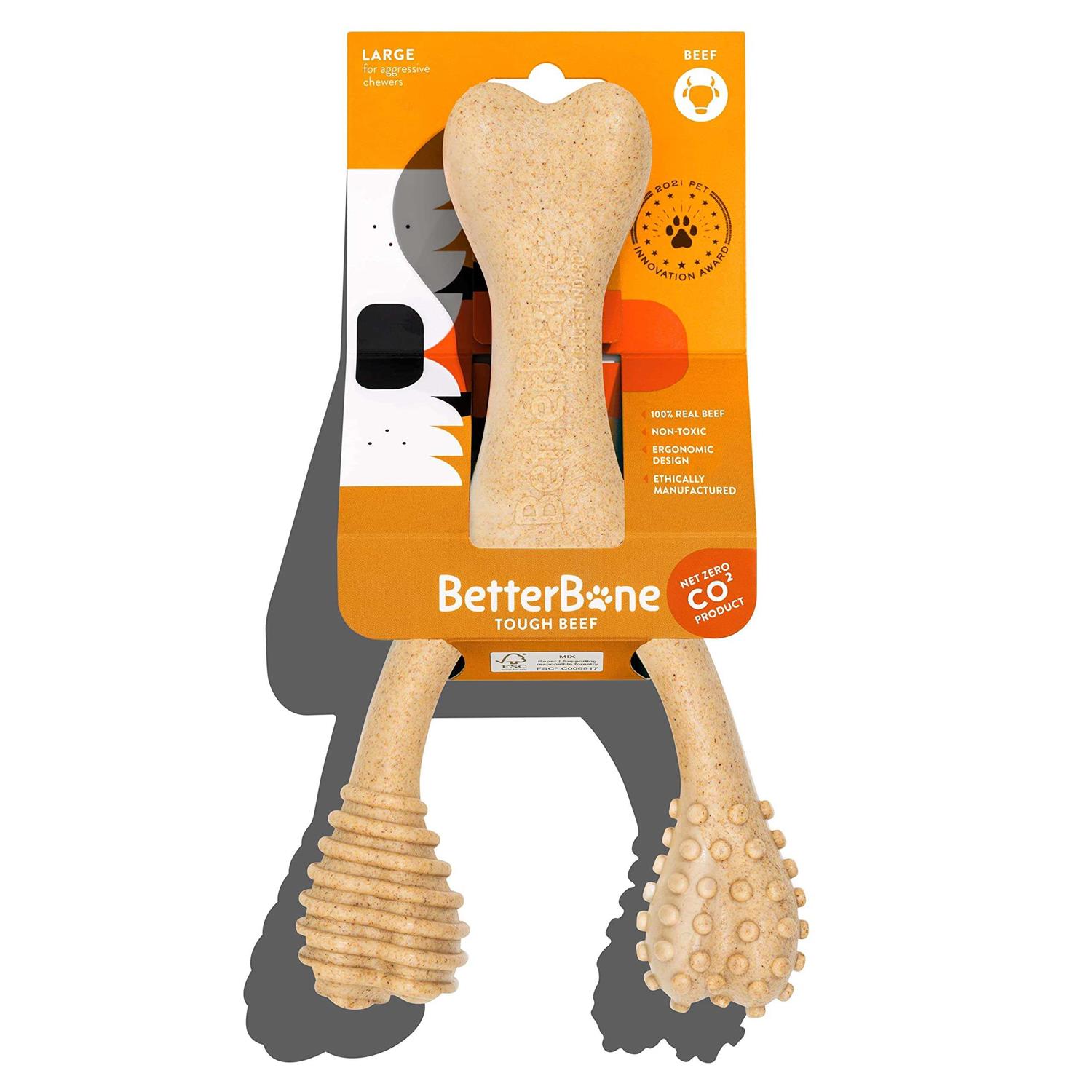 BetterBone Tough Dog Chew Beef