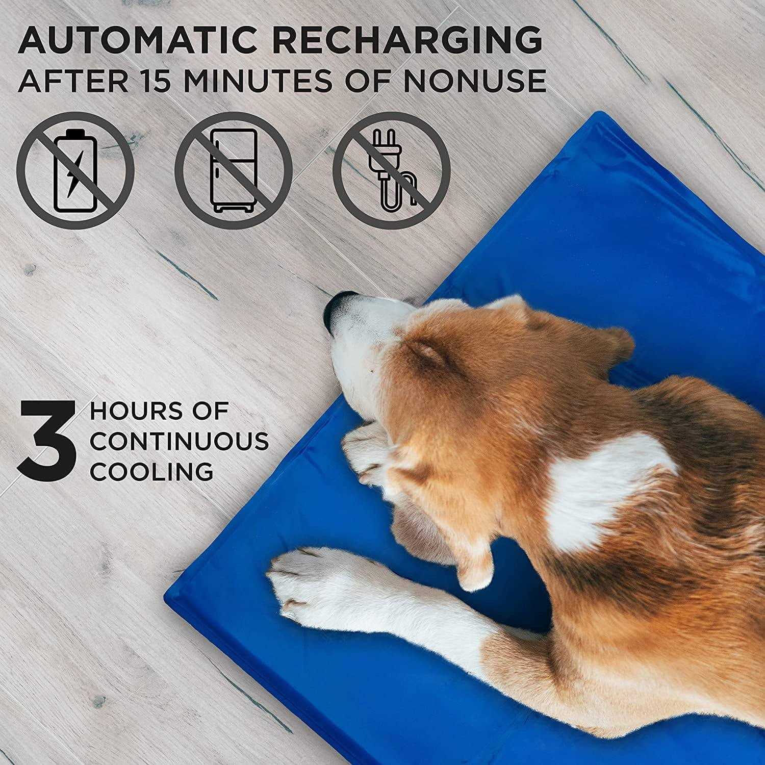 Alternative view of Arf Pets Pet Dog Self Cooling Mat Pad for Kennels Crates and Beds