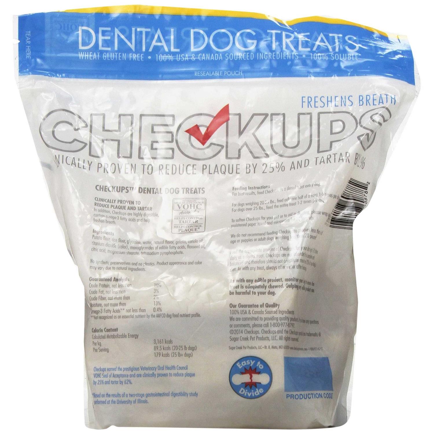 Alternative view of Checkups Dental Dog Treats