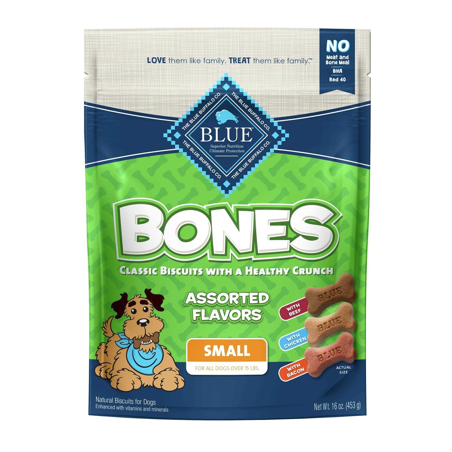 Blue Buffalo Bones Biscuits