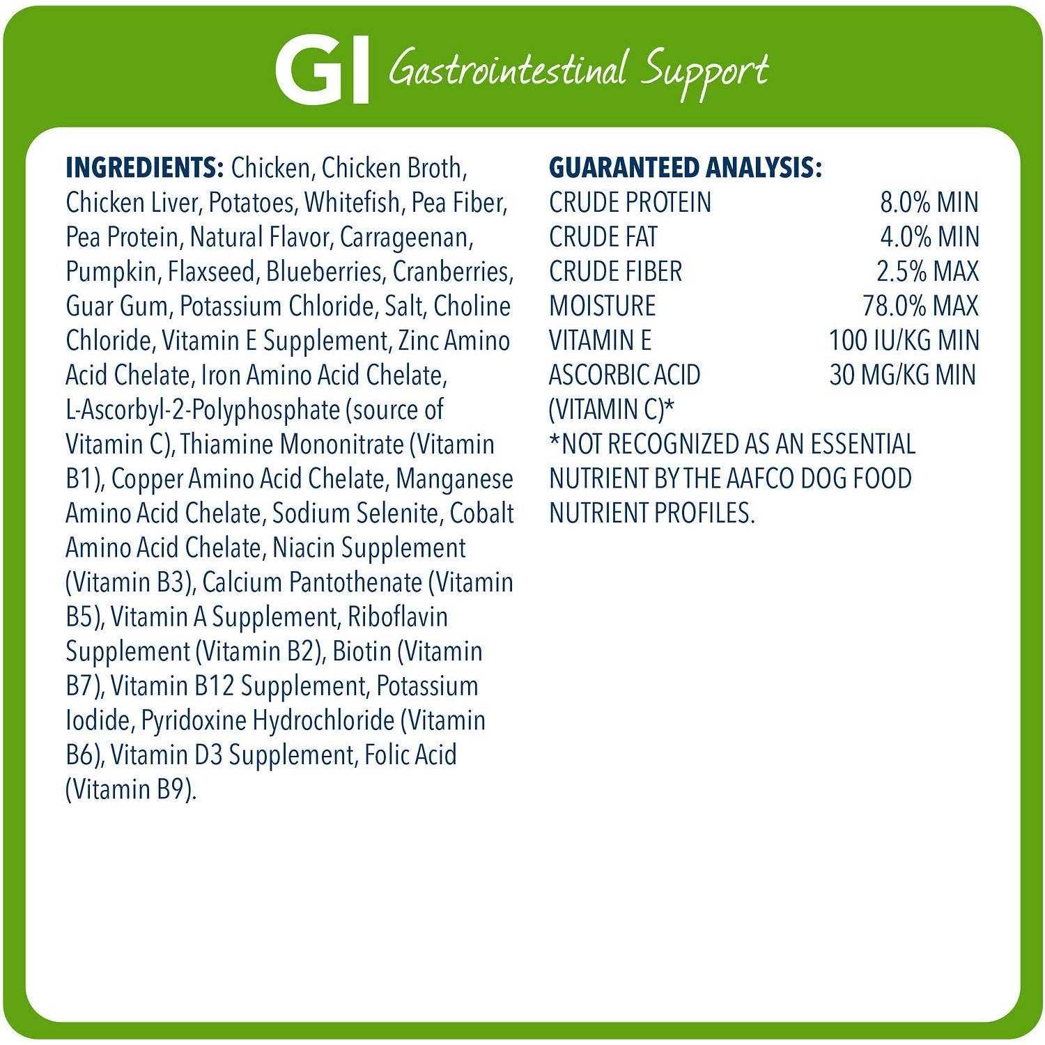 Alternative view of Blue Buffalo Natural Veterinary Diet GI Gastrointestinal Support Low Fat Dry Dog Food