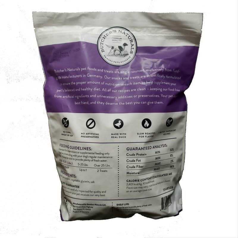 Alternative view of Butcher's Naturals Duck Jerky Dog Treats