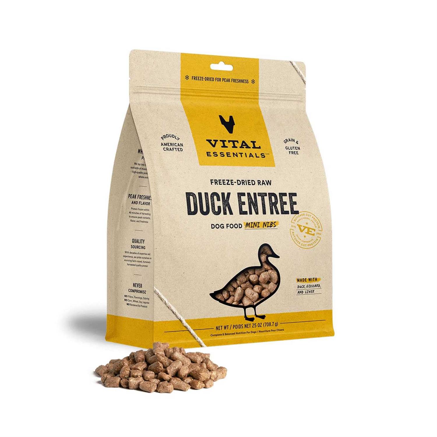 Alternative view of Vital Essentials Beef Entree Mini Nibs Freeze-Dried Raw Dog Food