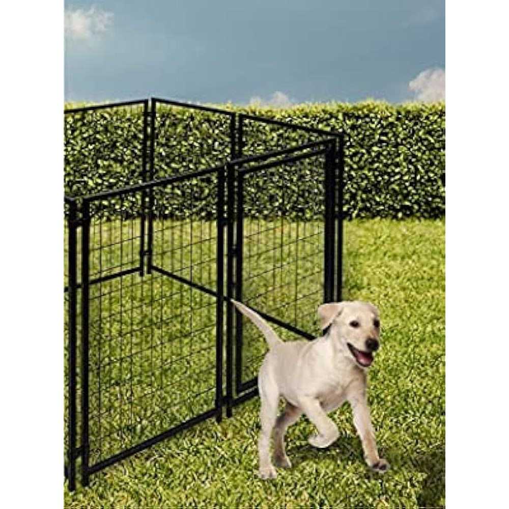 Alternative view of ALEKO Steel Dog Kennel Playpen Indoor Outdoor Pen for Small/Medium/Large Puppy/Dog