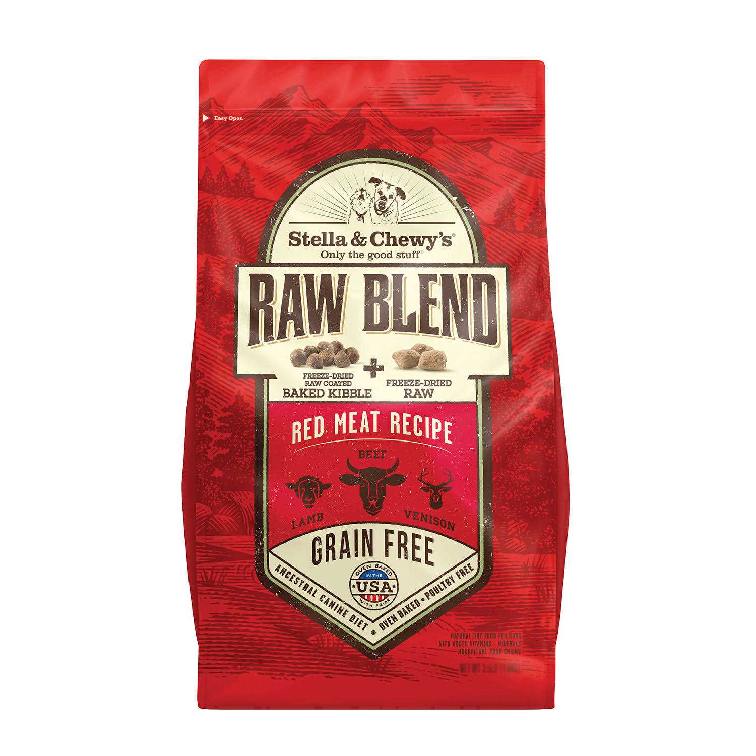 Alternative view of Stella & Chewy's Raw Blend Red Meat Recipe Dog Food