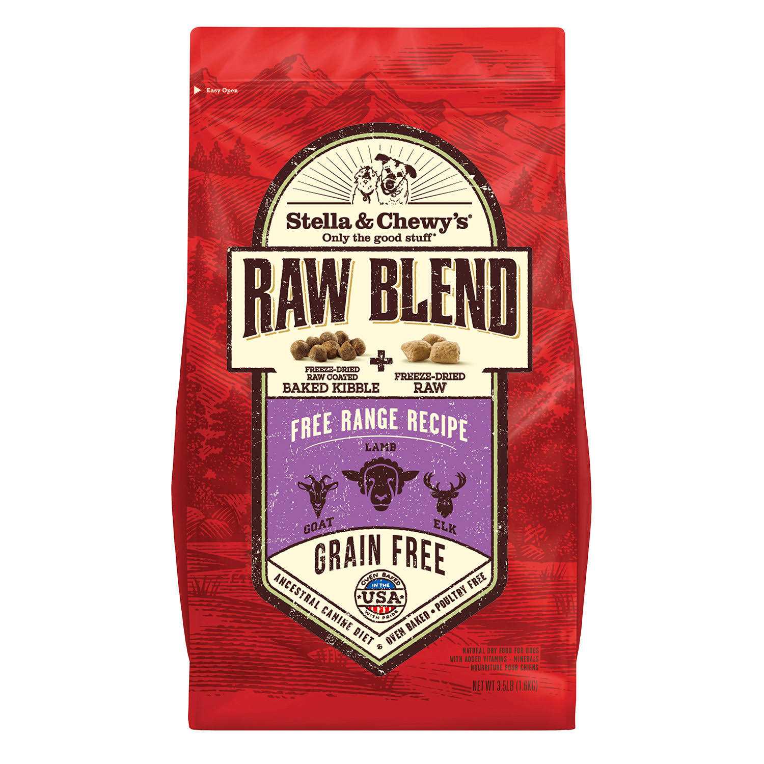 Alternative view of Stella & Chewy's Raw Blend Red Meat Recipe Dog Food