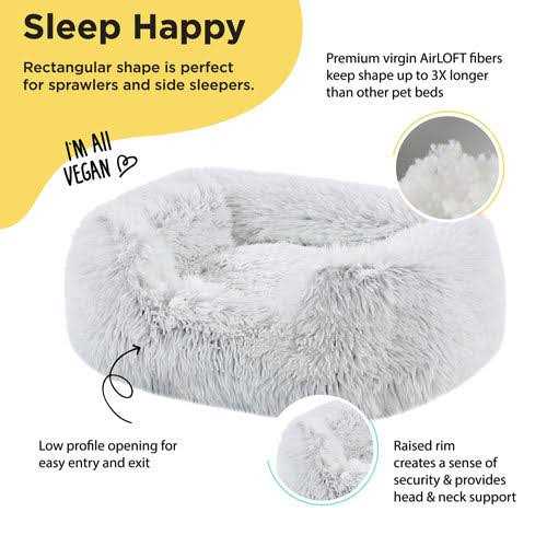 Alternative view of Best Friends by Sheri Soothe & Snooze Lounge Rectangular Dog Bed