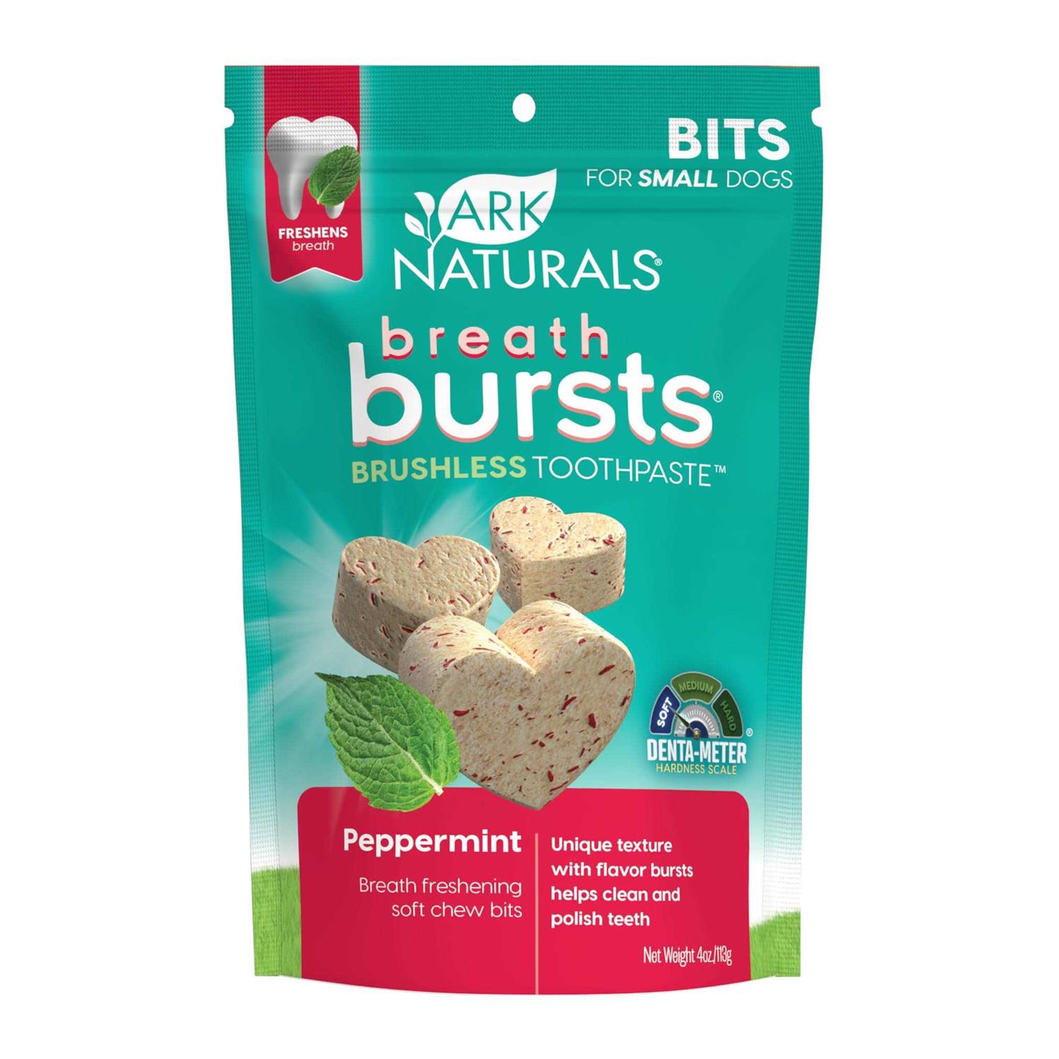 Ark Naturals Breath Bursts Bits Dental Dog Treats