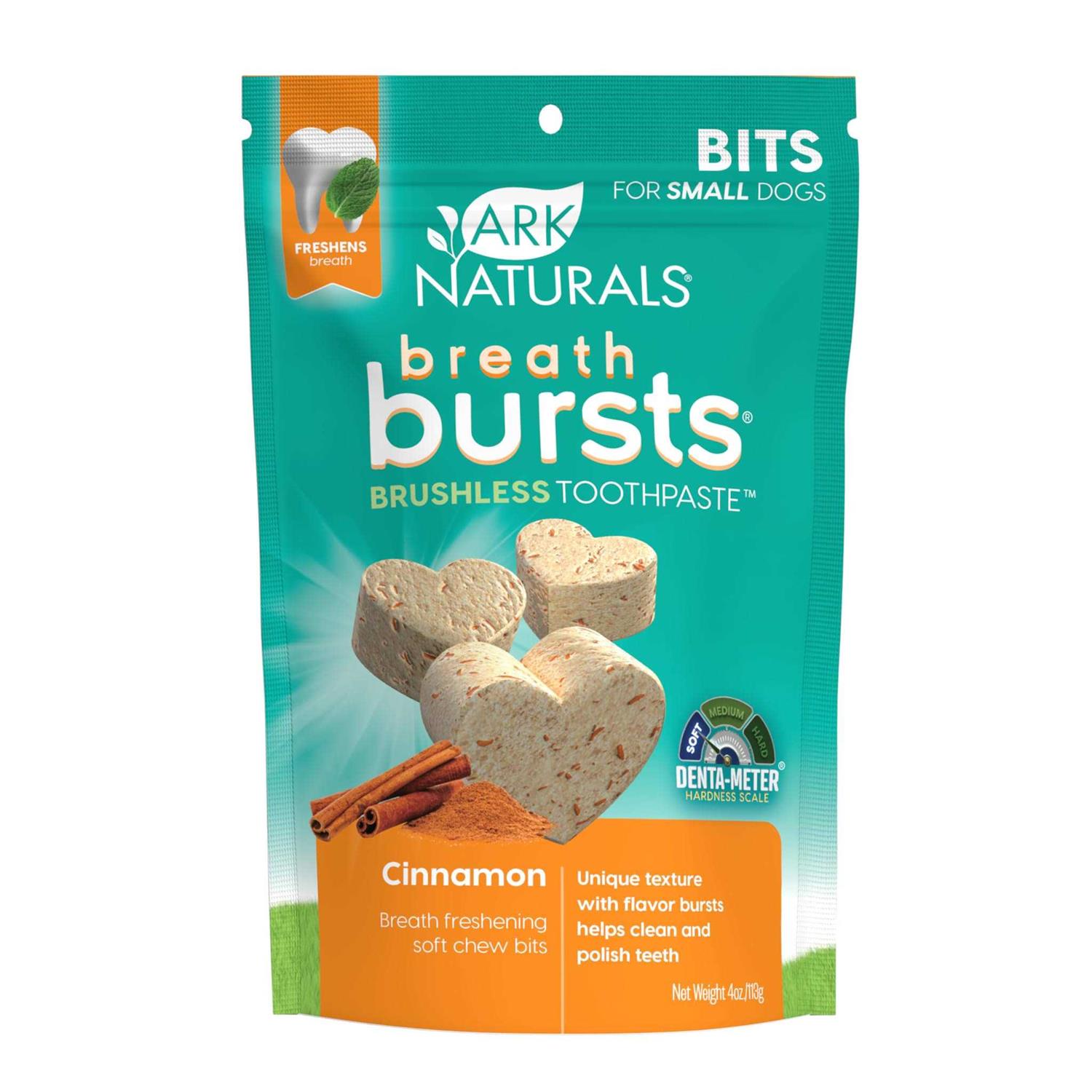 Ark Naturals Breath Bursts Bits Dental Dog Treats