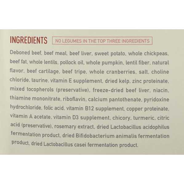 Alternative view of Acana Singles Beef & Pumpkin Dry Dog Food