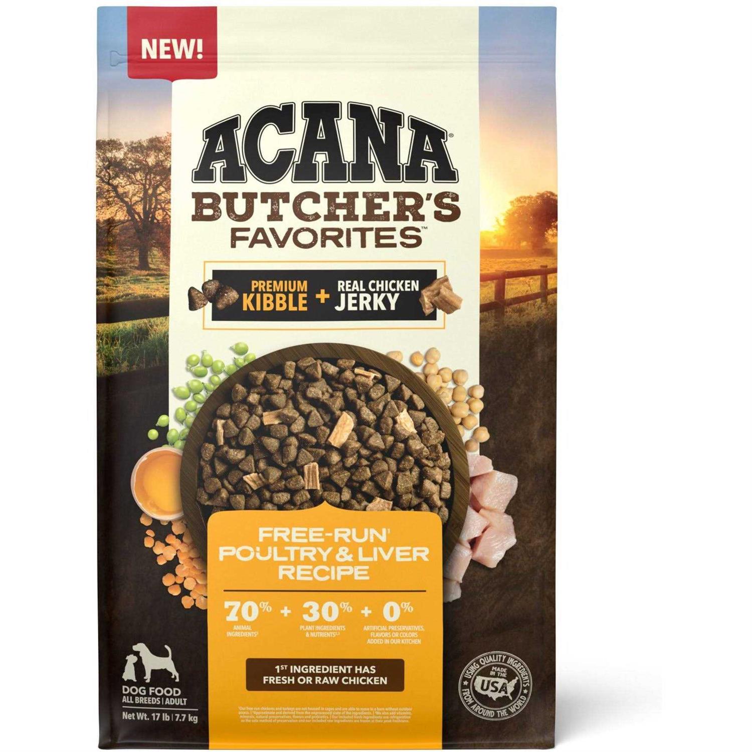 Acana Butcher's Favorites Liver Dry Dog Food