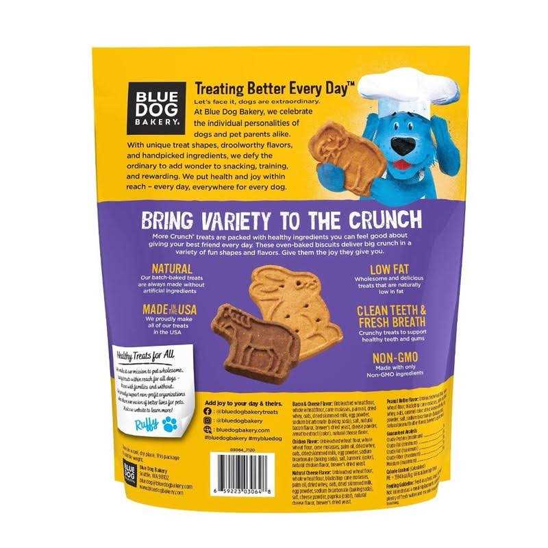 Alternative view of Blue Dog Bakery More Crunch Assorted Flavors Dog Treats