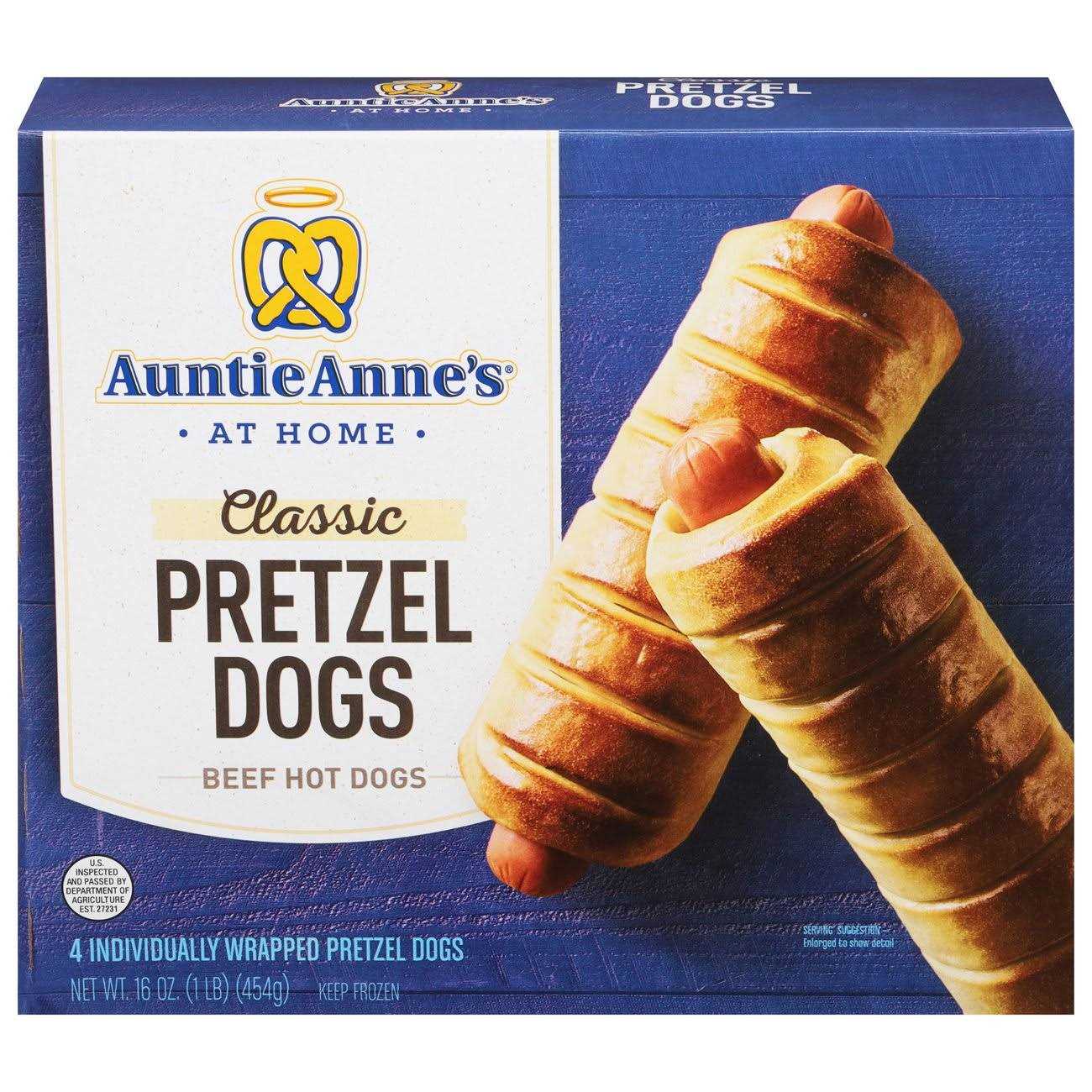 Auntie Anne's All Beef Classic Pretzel Dogs