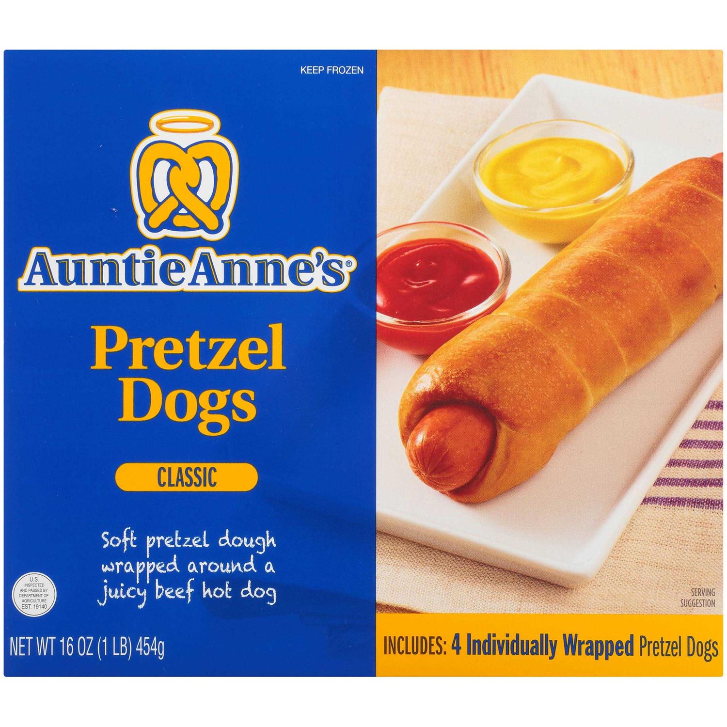 Alternative view of Auntie Anne's All Beef Classic Pretzel Dogs