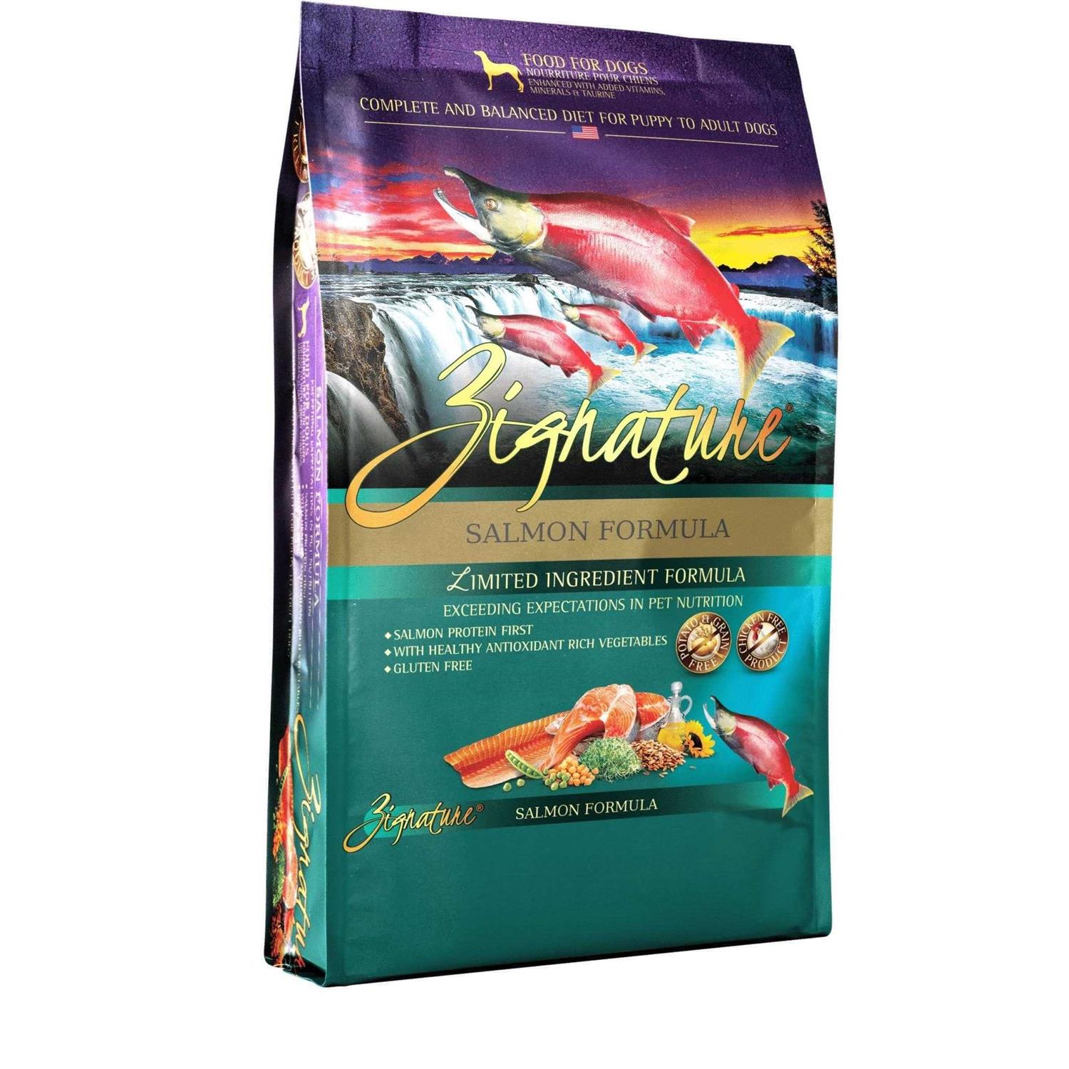 Zignature Limited Ingredient Salmon Formula Dry Dog Food