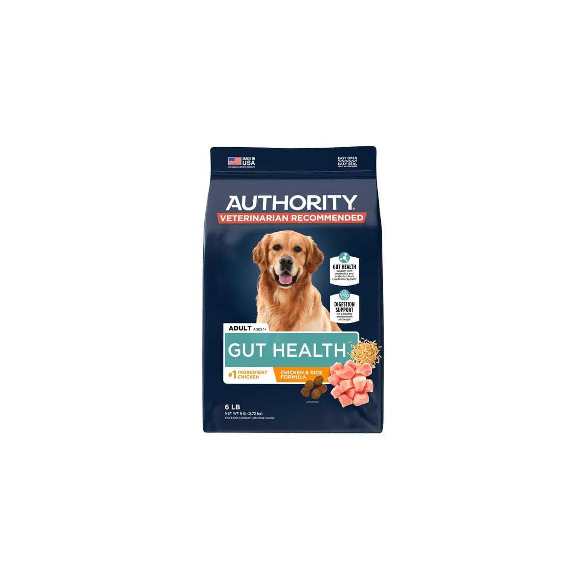 Alternative view of Authority Gut Health Adult Dry Dog Food