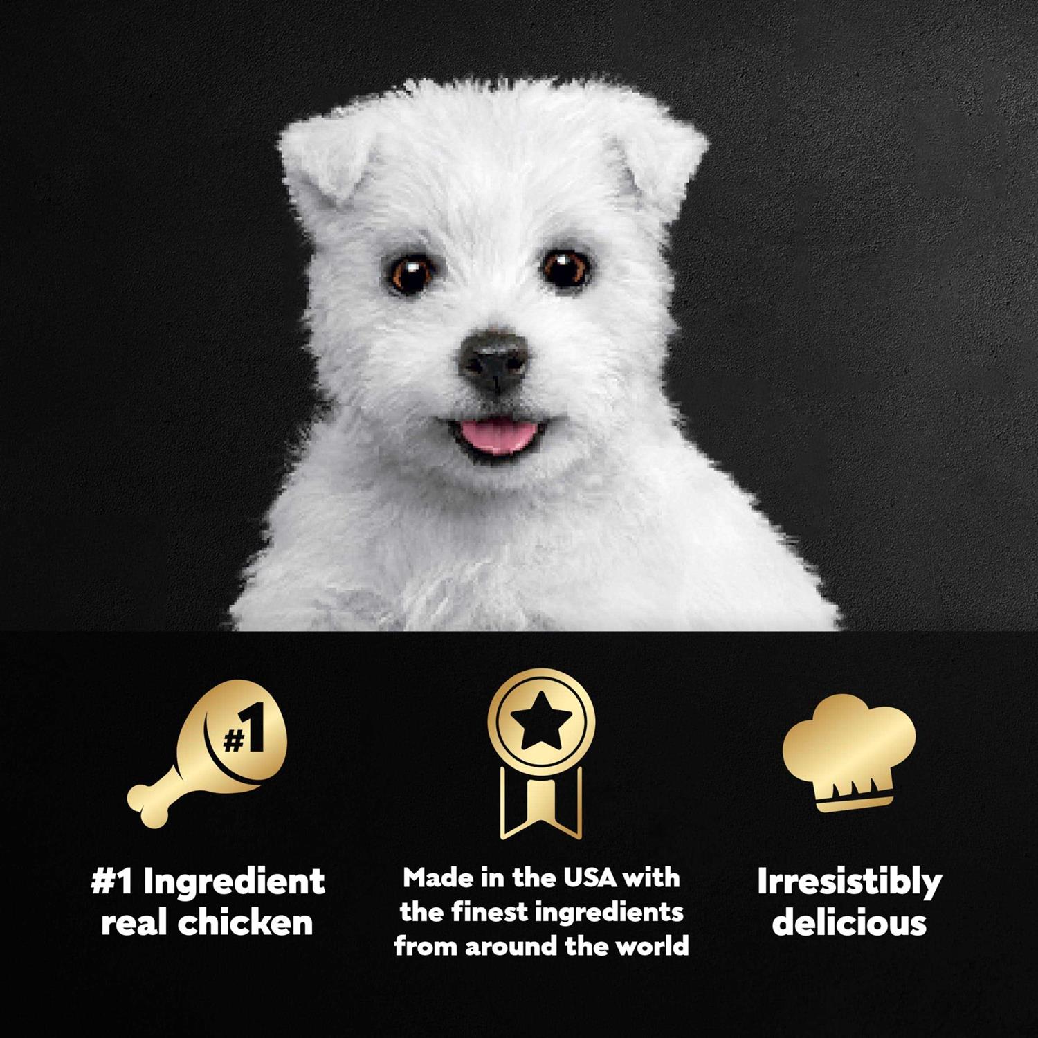 Alternative view of Cesar Classic Loaf in Sauce Wet Dog Food Chicken & Beef Recipe Puppy
