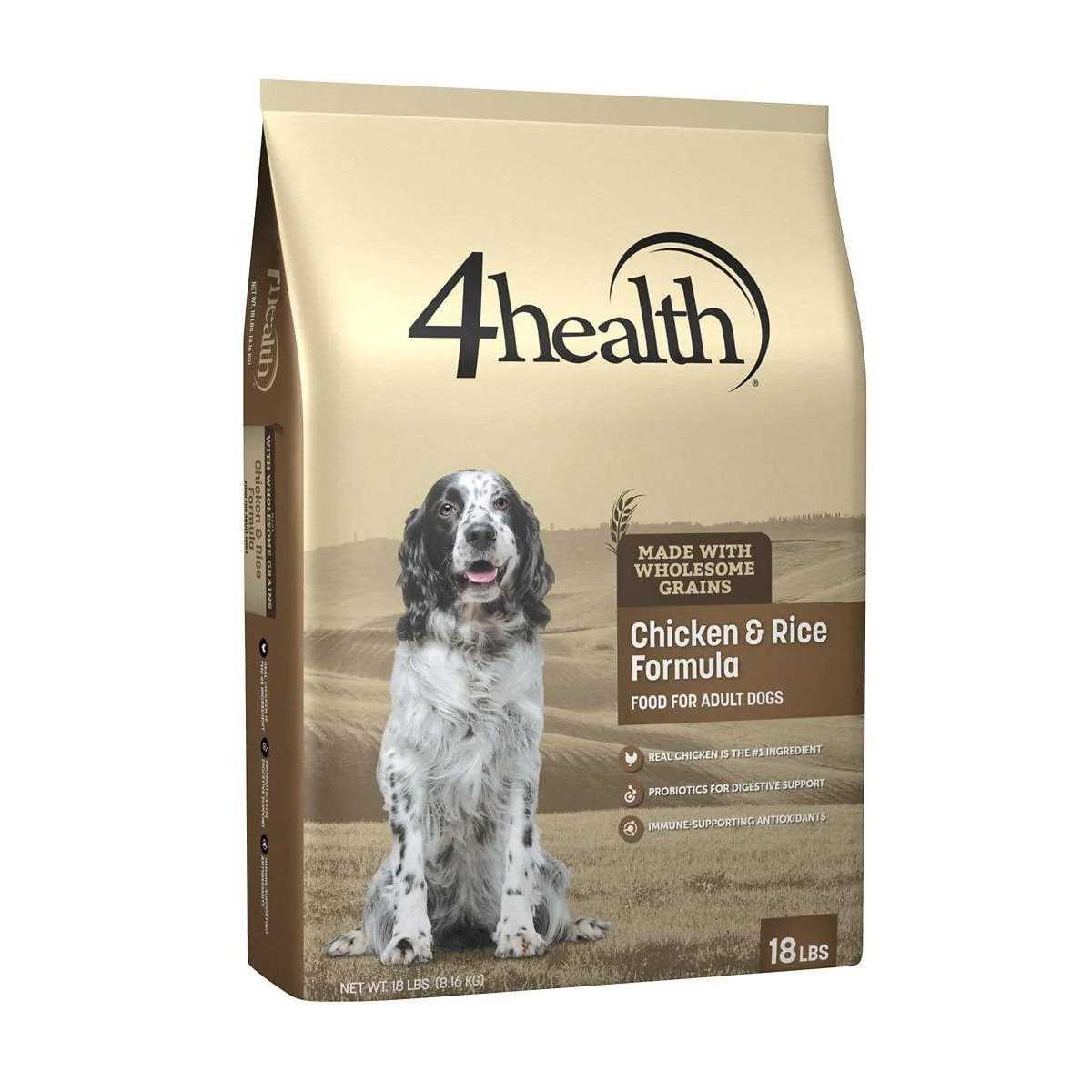 Alternative view of 4health with Wholesome Grains Adult Chicken and Rice Formula Dry Dog Food