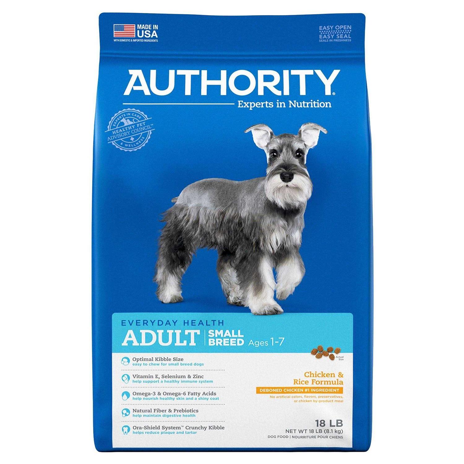Alternative view of Authority Everyday Health Small Breed Adult Dry Dog Food