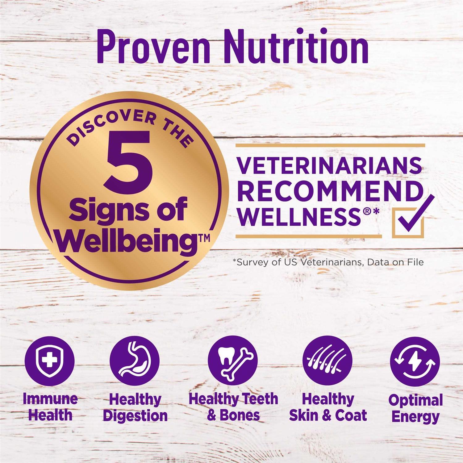 Alternative view of Wellness Complete Health Lamb & Barley Dry Dog Food