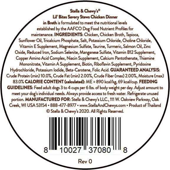 Alternative view of Stella & Chewy's Lil Bites Savory Stews