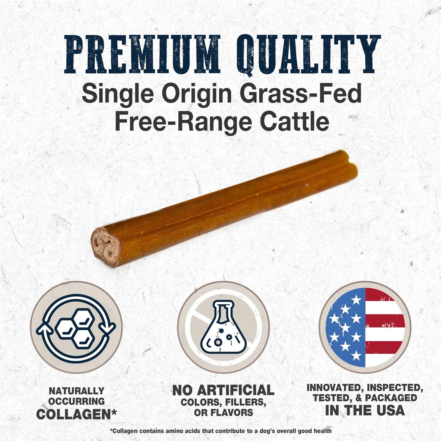 Alternative view of Cadet Bully Hide Sticks All-Natural Dog Chews