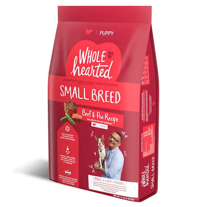 Alternative view of WholeHearted Grain Free Breed Beef Pea Recipe Dry Puppy Food