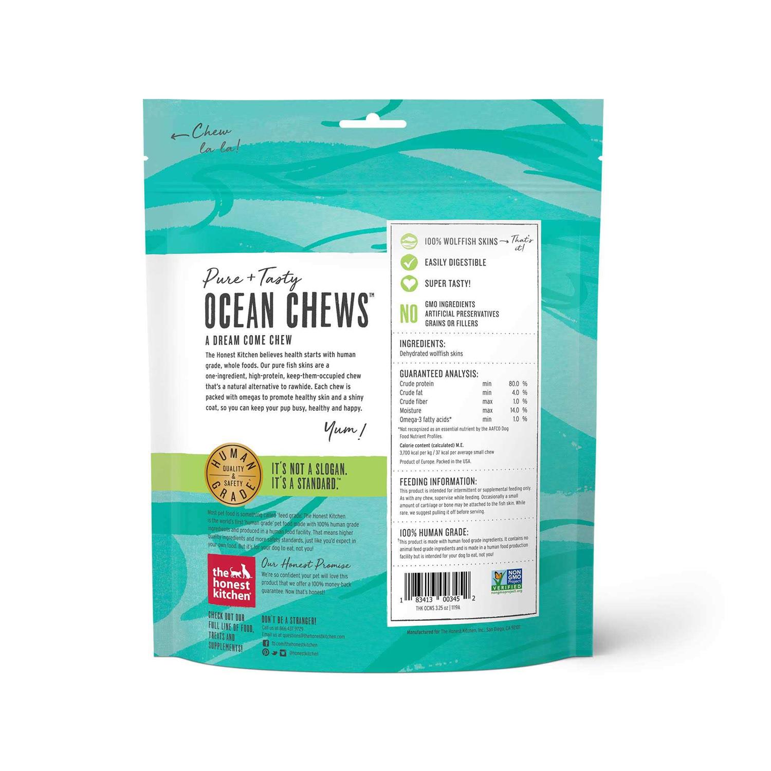 Alternative view of The Honest Kitchen Beams Ocean Chews Dog Treats