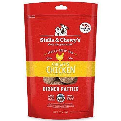 Stella & Chewy's Dinner Patties Chicken Freeze-Dried Dog Food
