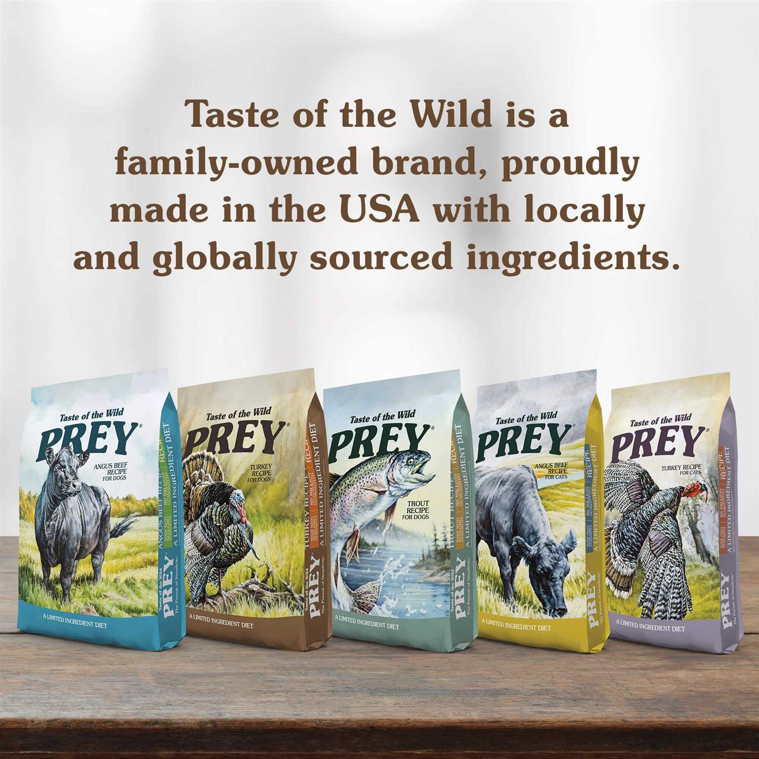 Alternative view of Taste of the Wild Dog Food Prey Turkey