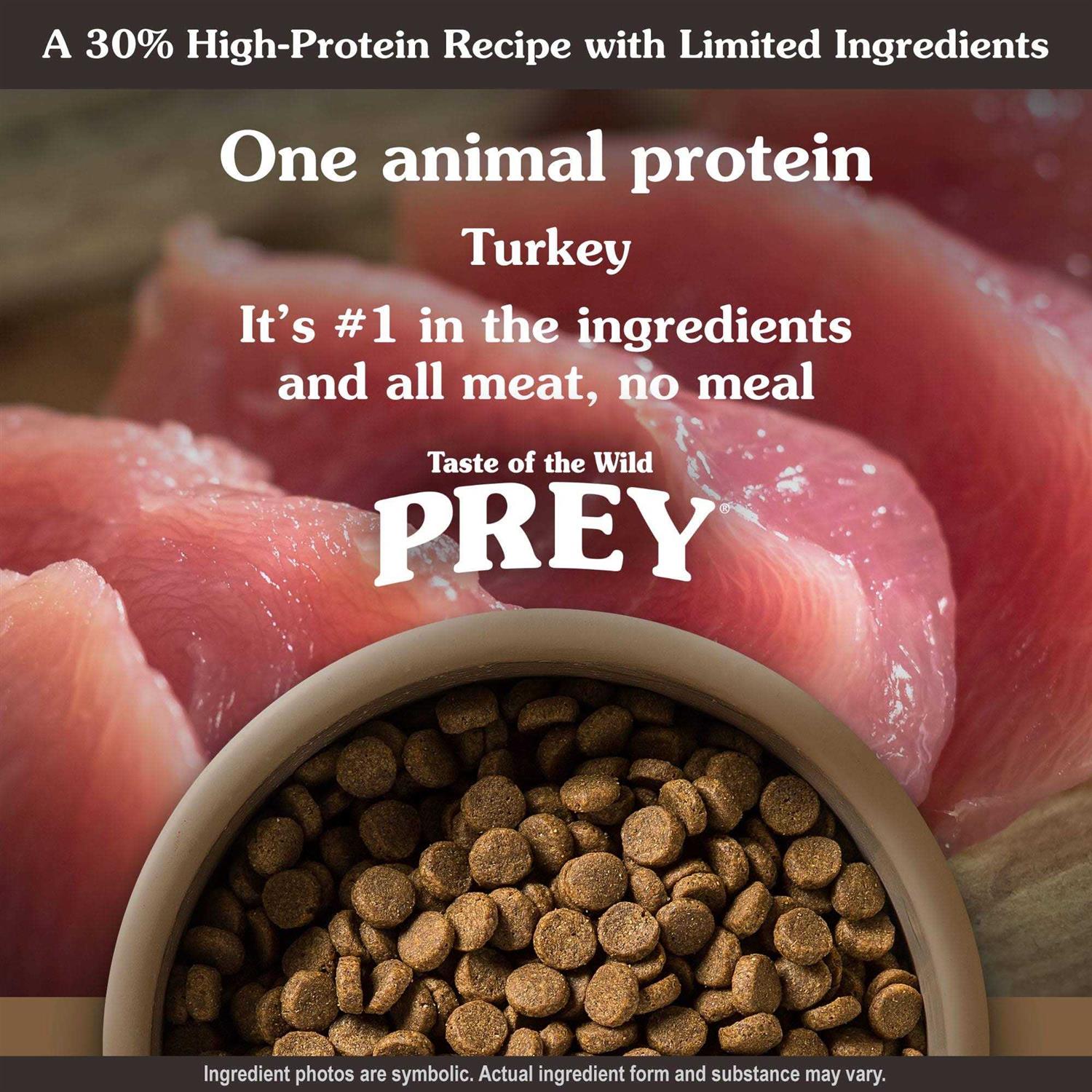 Alternative view of Taste of the Wild Dog Food Prey Turkey