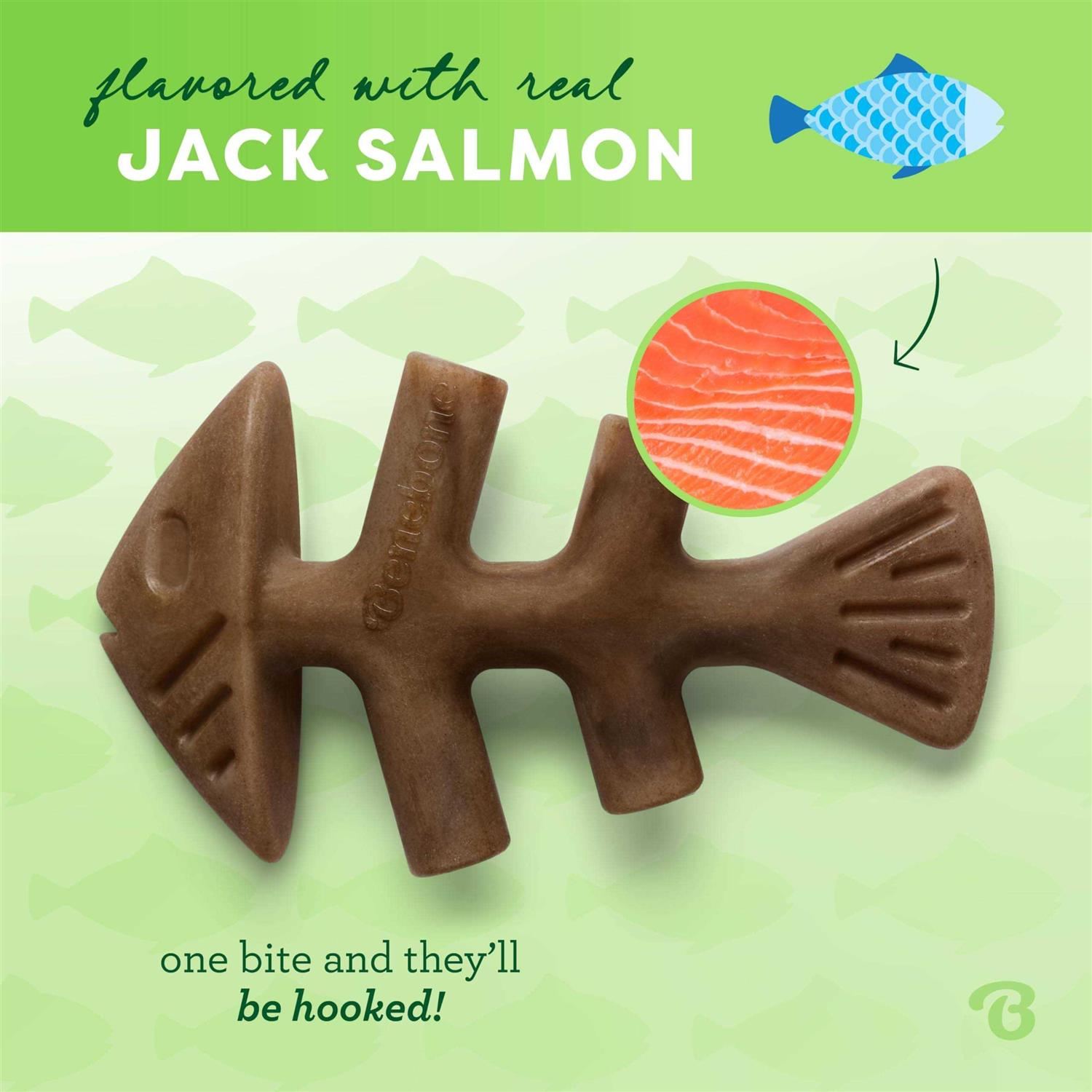 Alternative view of Benebone Fishbone Dog Chew