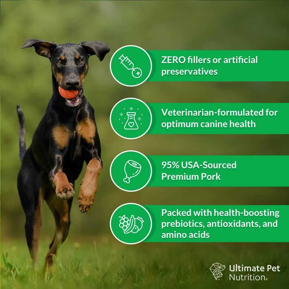 Alternative view of Ultimate Pet Nutrition Freeze Dried Raw Nutra Complete Pork Dog Food
