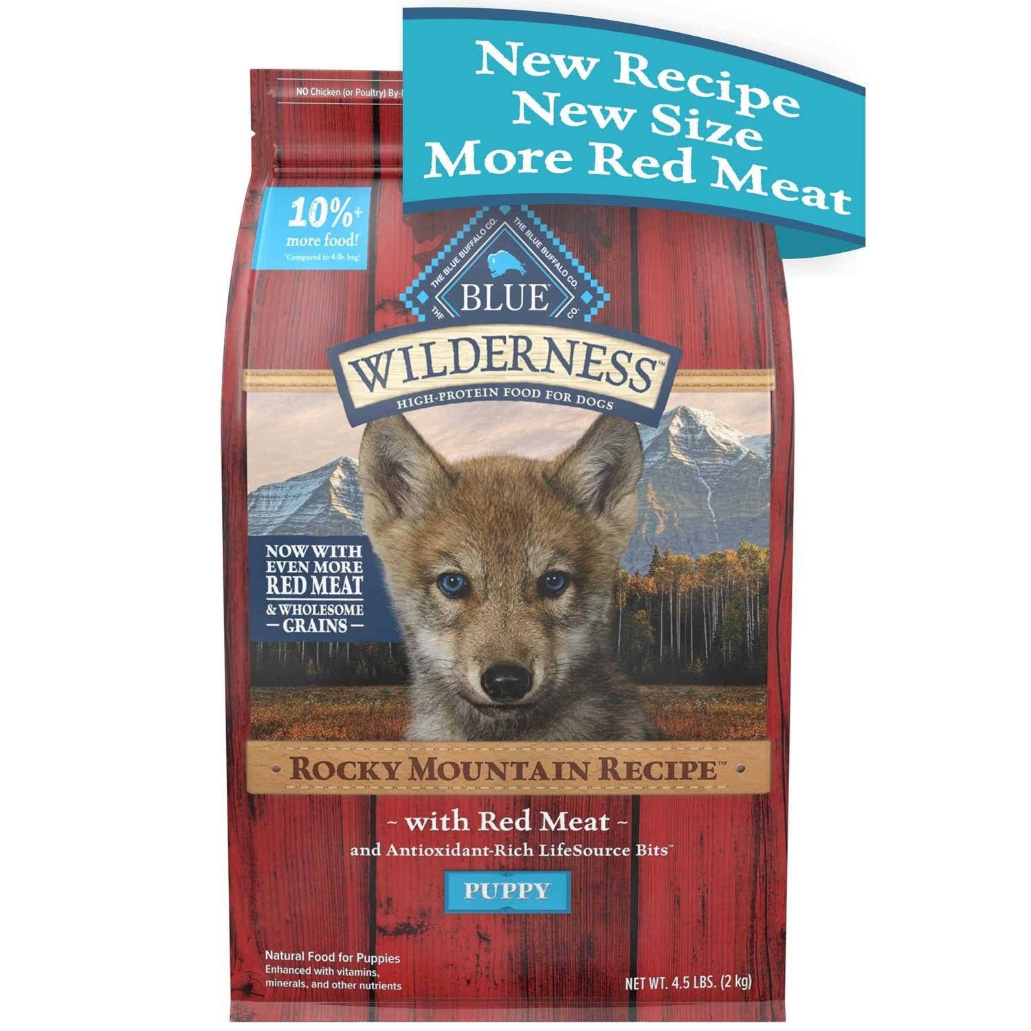 Alternative view of Blue Buffalo Wilderness Rocky Mountain Recipe High Protein Puppy Dry Dog Food