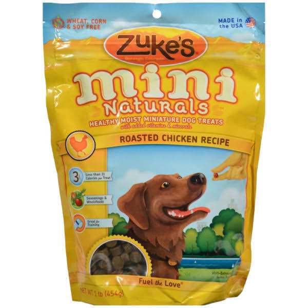 Zuke's Chicken Mini Naturals Dog Treats