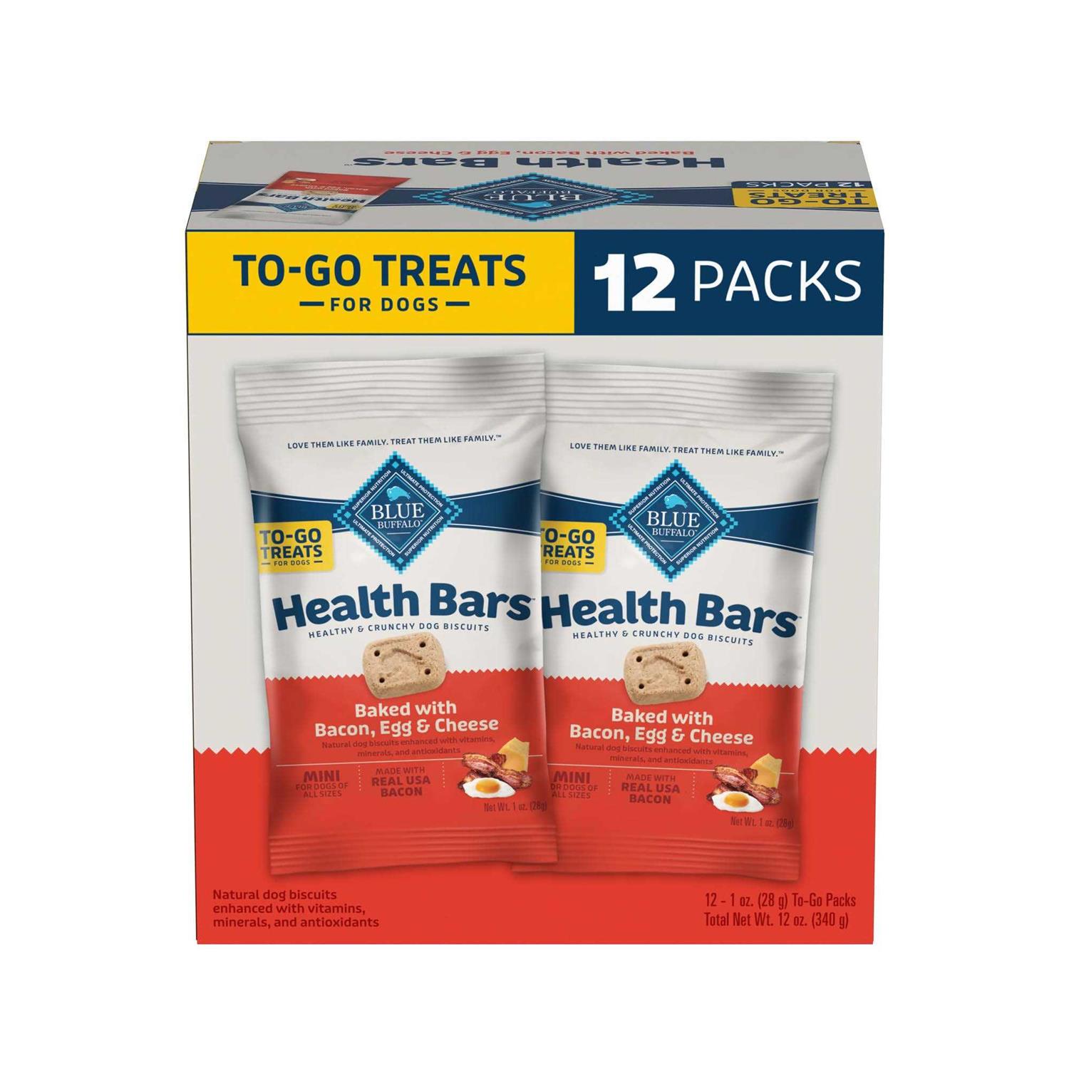Blue Buffalo Health Bars Mini Natural Crunchy Dog Treats