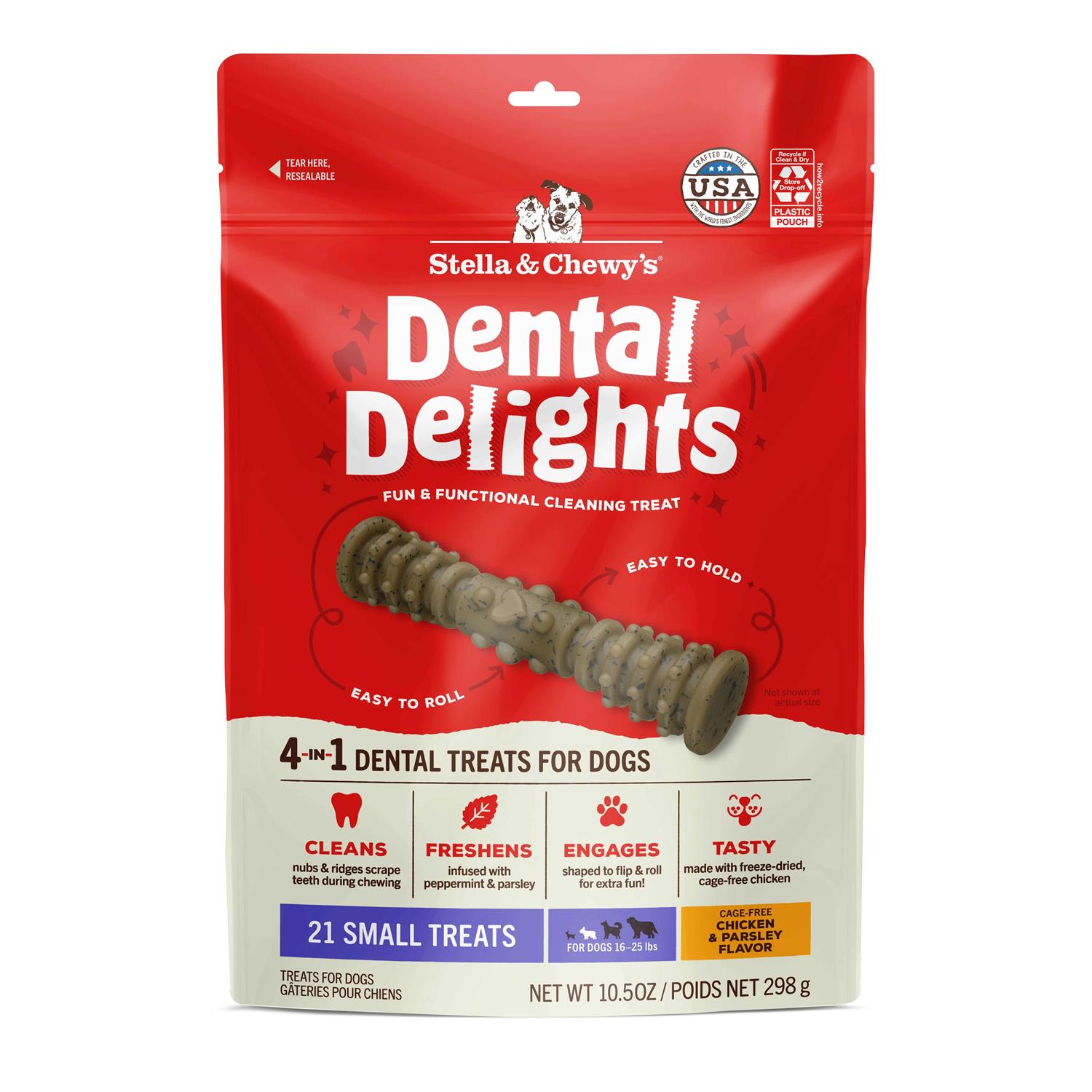 Stella & Chewy's Dental Delights Dog Treats