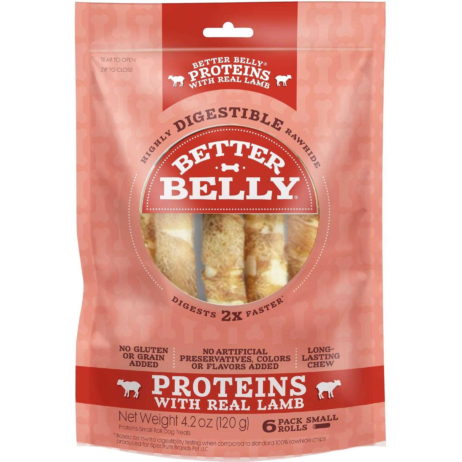 Better Belly Proteins With Real Dog Treats