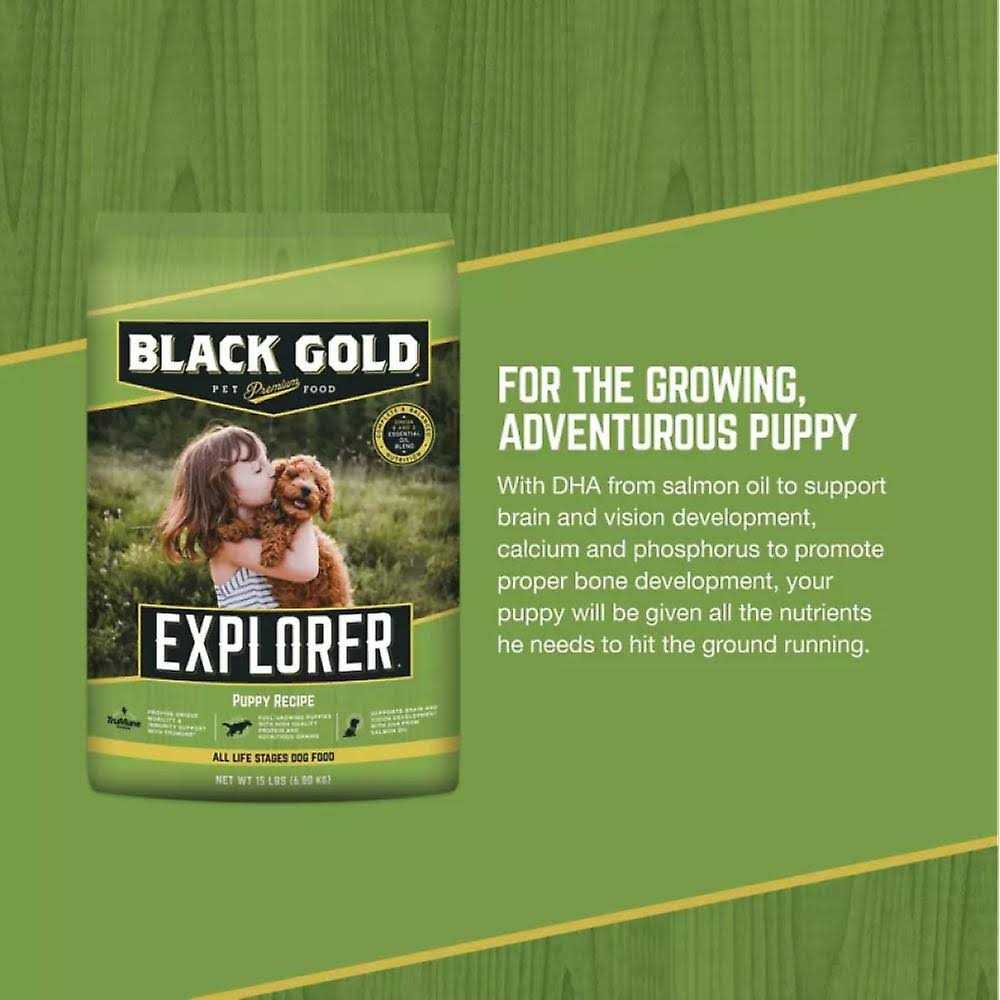 Alternative view of Black Gold Explorer Puppy Recipe Dry Dog Food