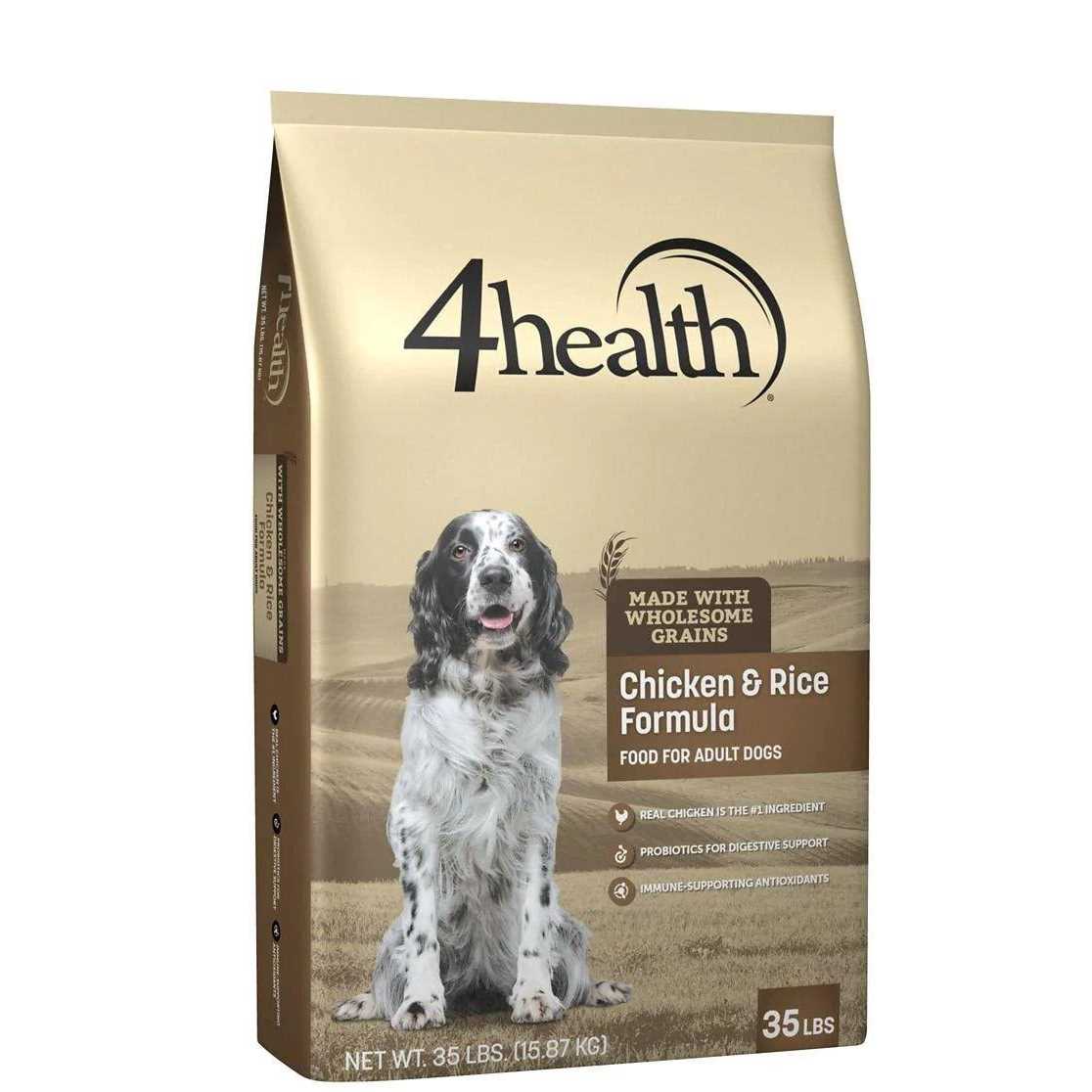 Alternative view of 4health with Wholesome Grains Adult Chicken and Rice Formula Dry Dog Food 6009468