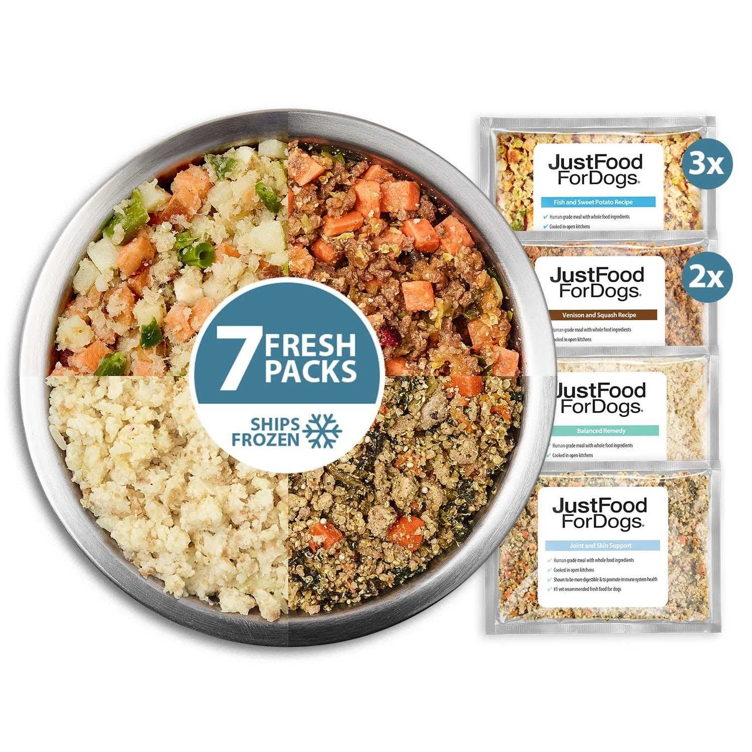 JustFoodForDogs Frozen Fresh Dog Food Human