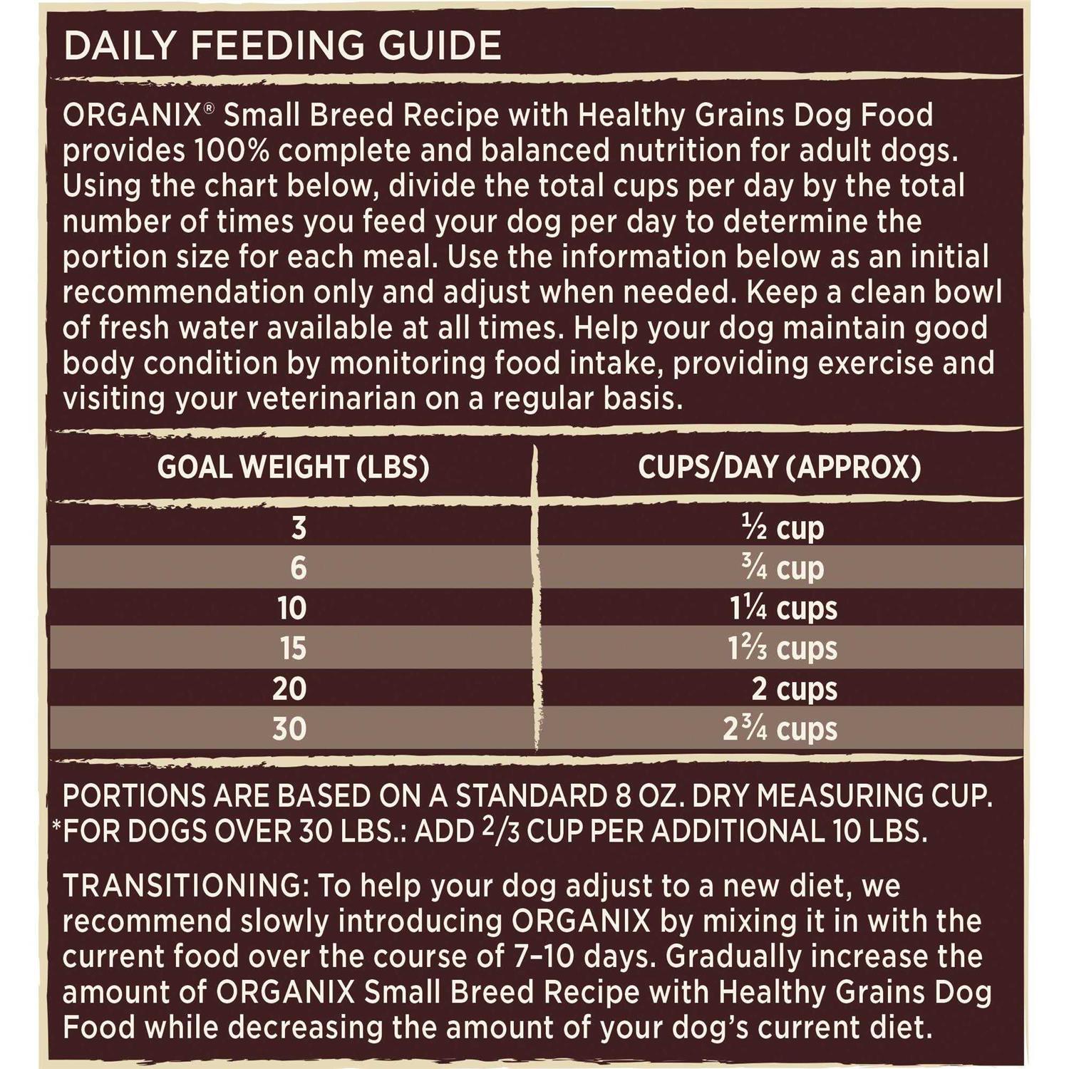 Alternative view of Castor and Pollux Organix Grain-Free Small-Breed Dry Dog Food