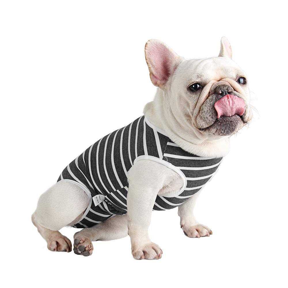 Due Felice Dog Diapers Sanitary Panties Doggy Period Onesie Bodysuits Pet Recovery Suit After Surgery Wear for Male and Female Dogs