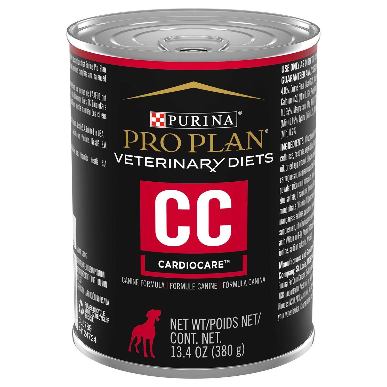 Purina Pro Plan Veterinary Diets CC CardioCare Canine Formula Chicken Flavor Canned Dog Food