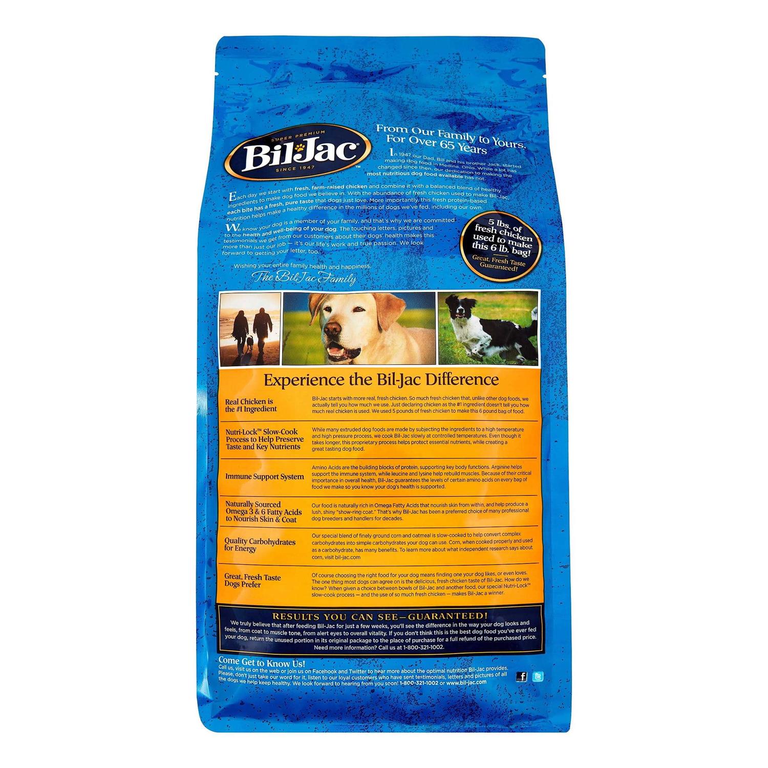 Alternative view of Bil-Jac Select Adult Dry Dog Food