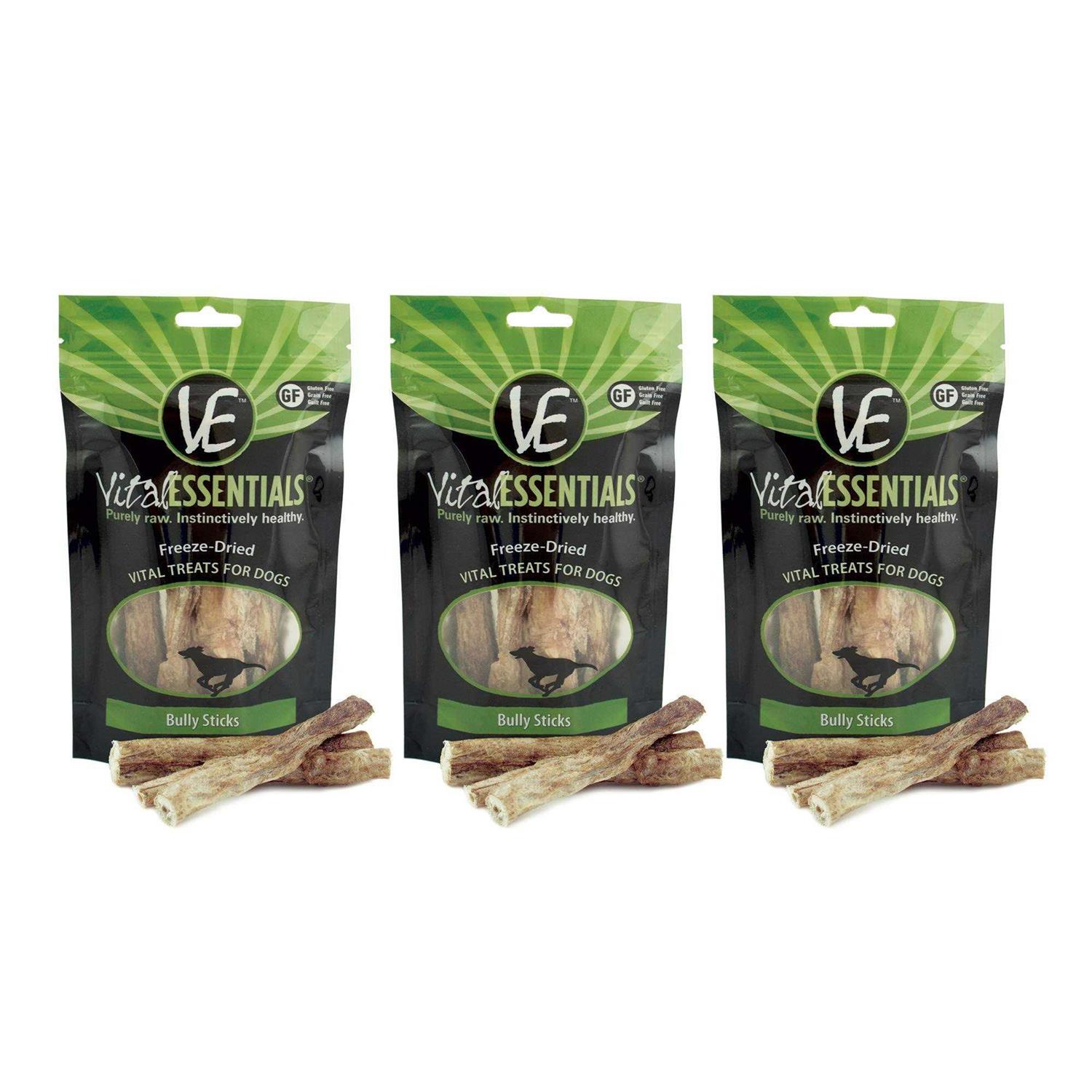 Alternative view of Vital Essentials Bully Sticks Freeze-Dried Dog Treats