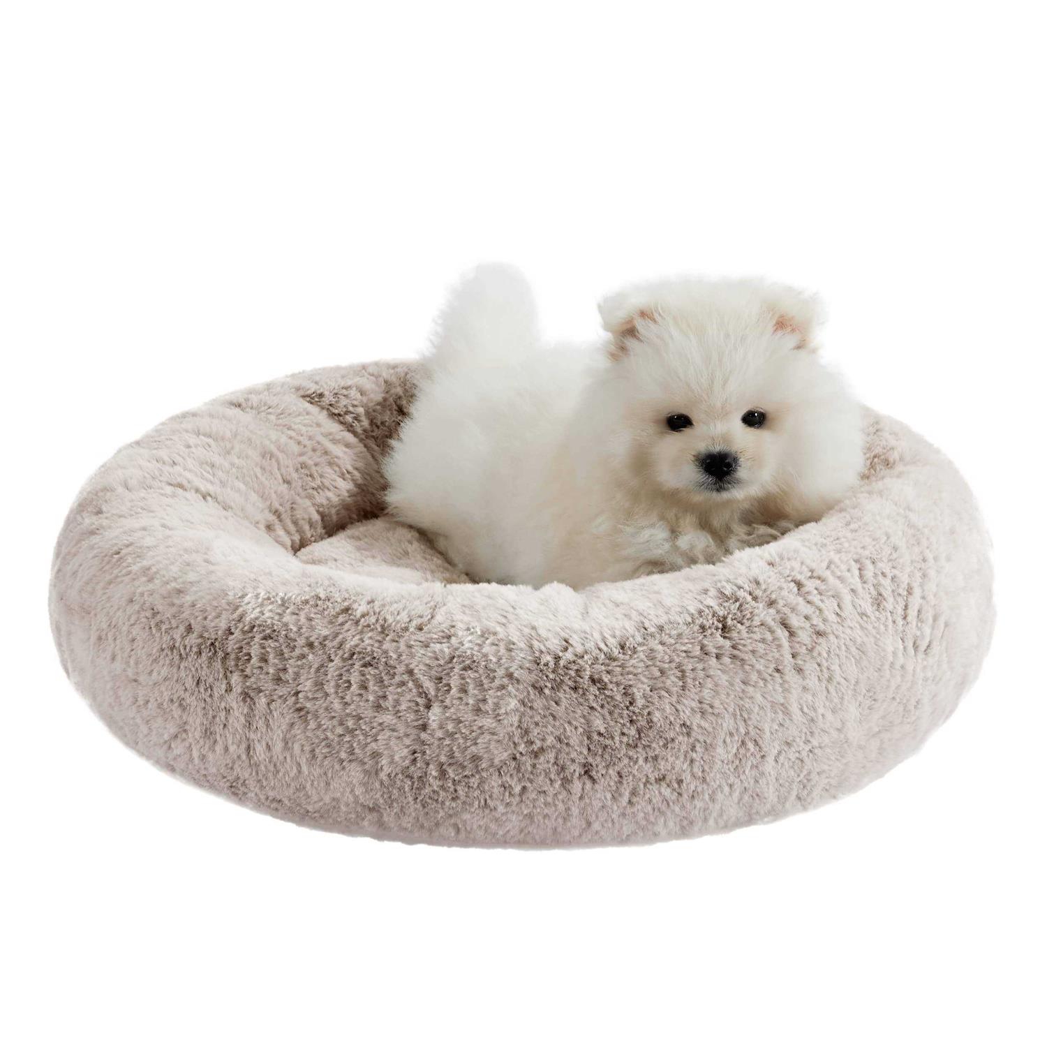 Best Friends by Sheri SnuggleSoft Faux Rabbit Fur Memory Foam Calming Bed